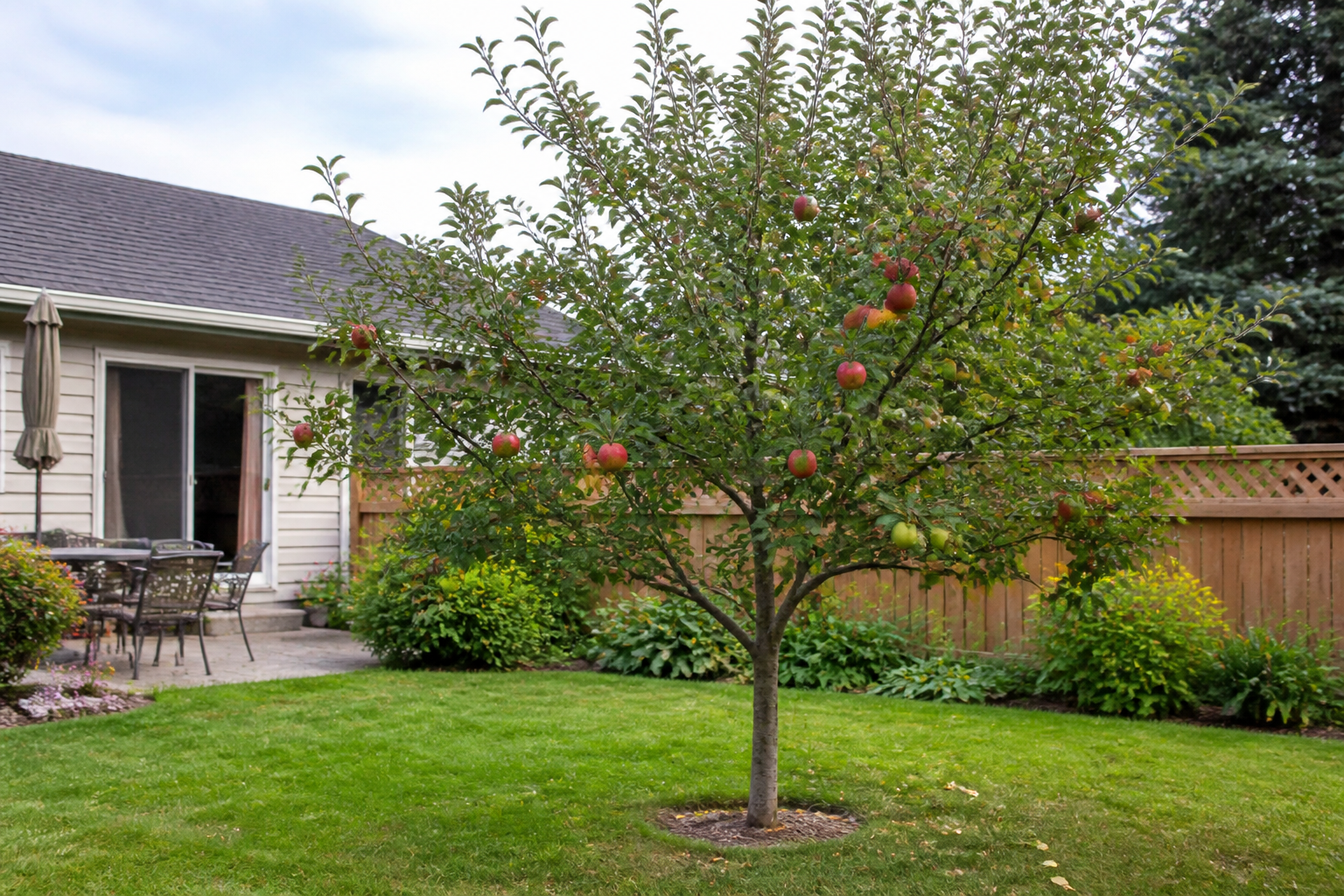 Fruit Trees in a Canadian residential setting