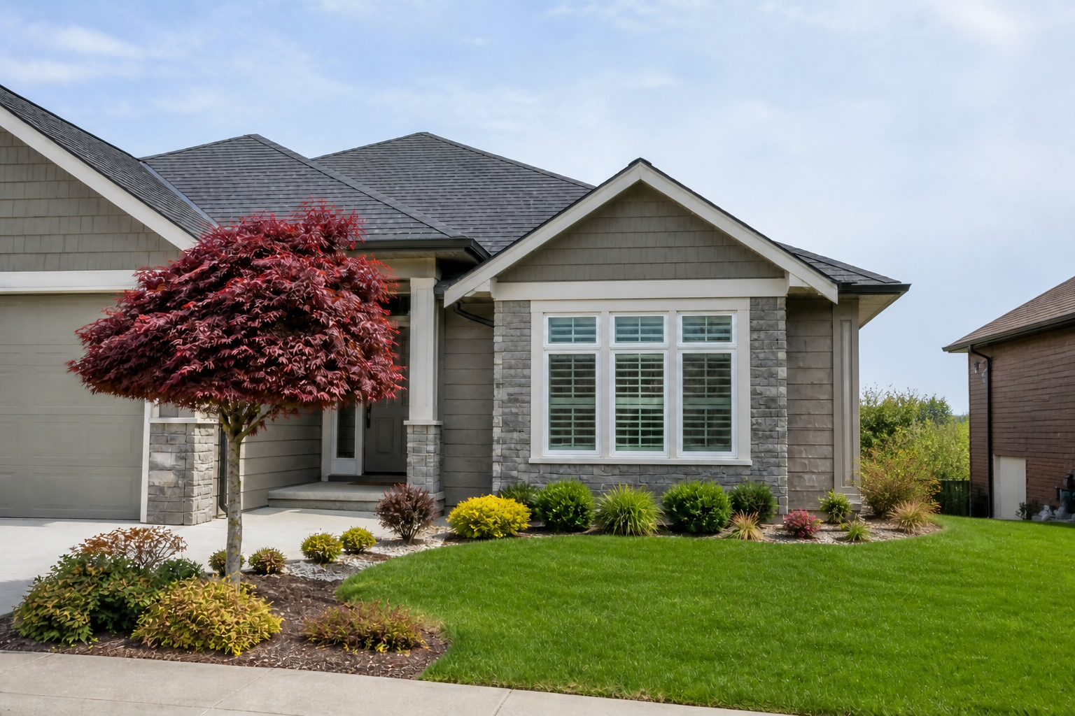 Mature & Specimen Trees in a Canadian residential setting